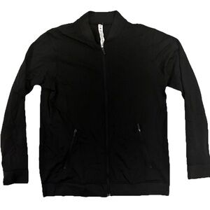 Lululemon Women’s Black Lightweight Zip Up Sweatshirt Size 12